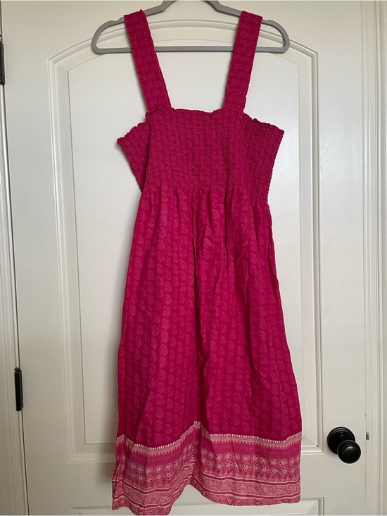 Faded Glory Dresses & Skirts - Faded Glory Magenta Pink Midi Sun Dress Women’s SZ 12